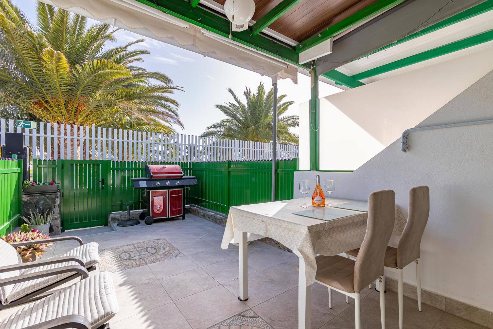 Andrea'S Bungalow, Garden, Barbecue And Pool! San Bartolomé Exterior foto