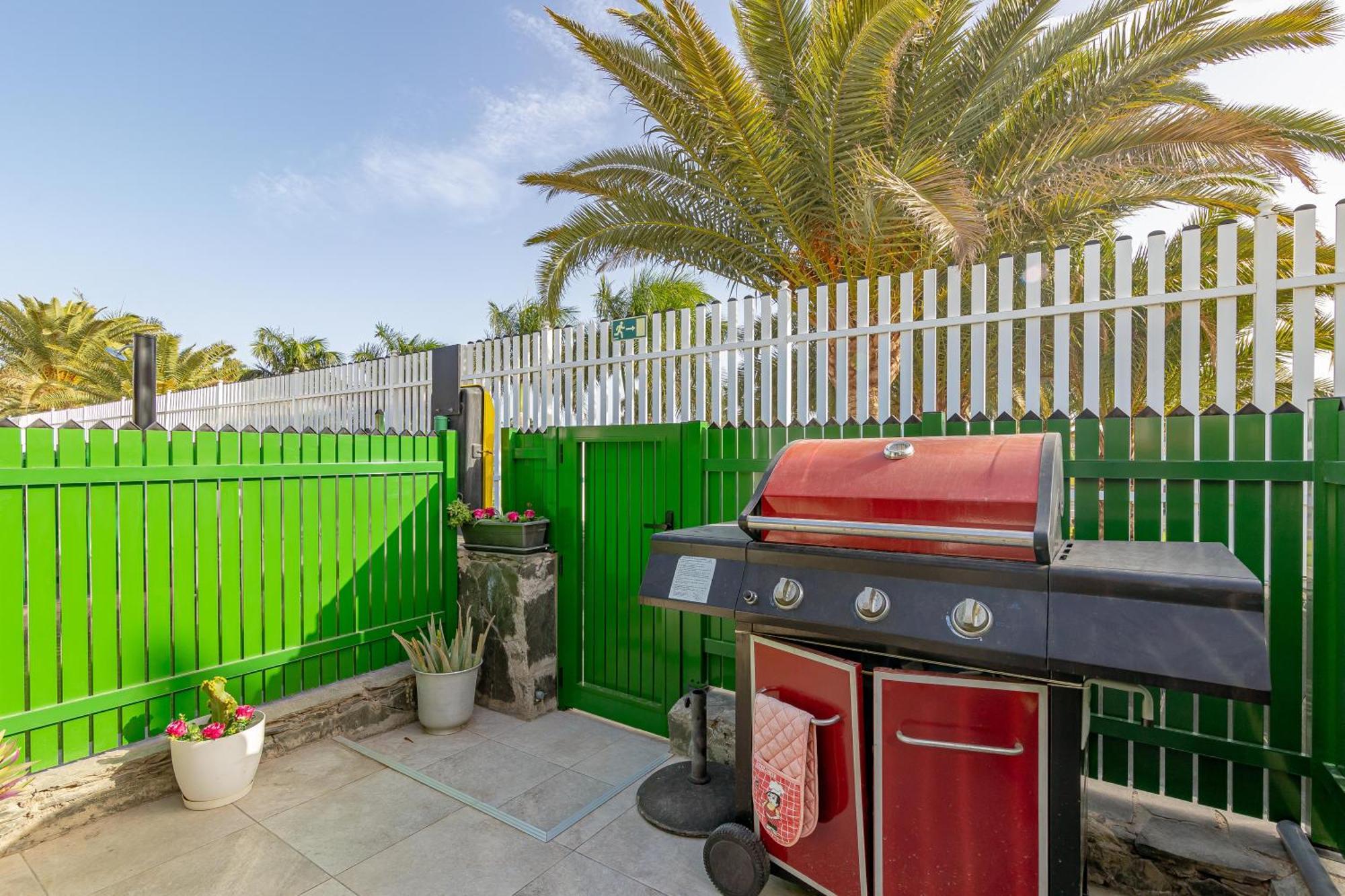 Andrea'S Bungalow, Garden, Barbecue And Pool! San Bartolomé Exterior foto